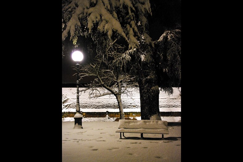 Bench under the snow 1